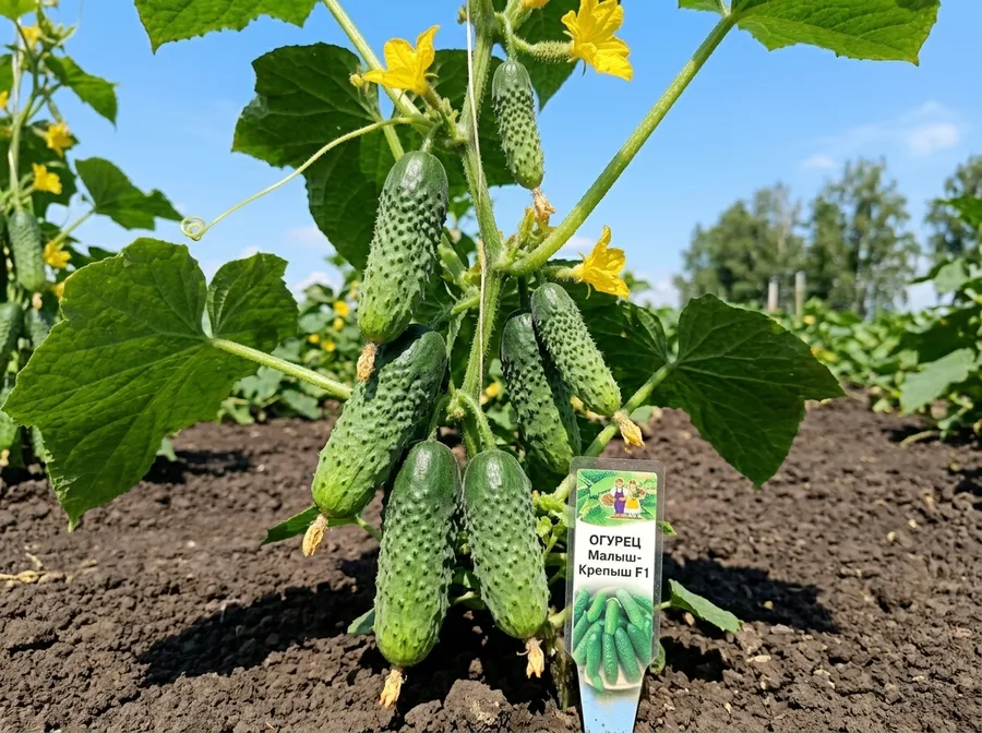 Cucumis sativus L. 'Malysh-Krepish F1' — фото