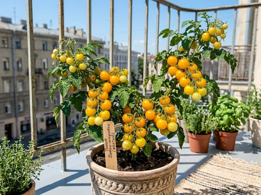 Solanum lycopersicum 'Detki-konfetki' — фото